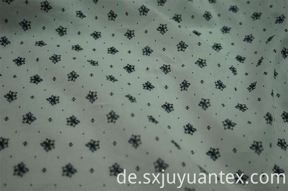 Cotton Pailsley Jacquard Print Fabric